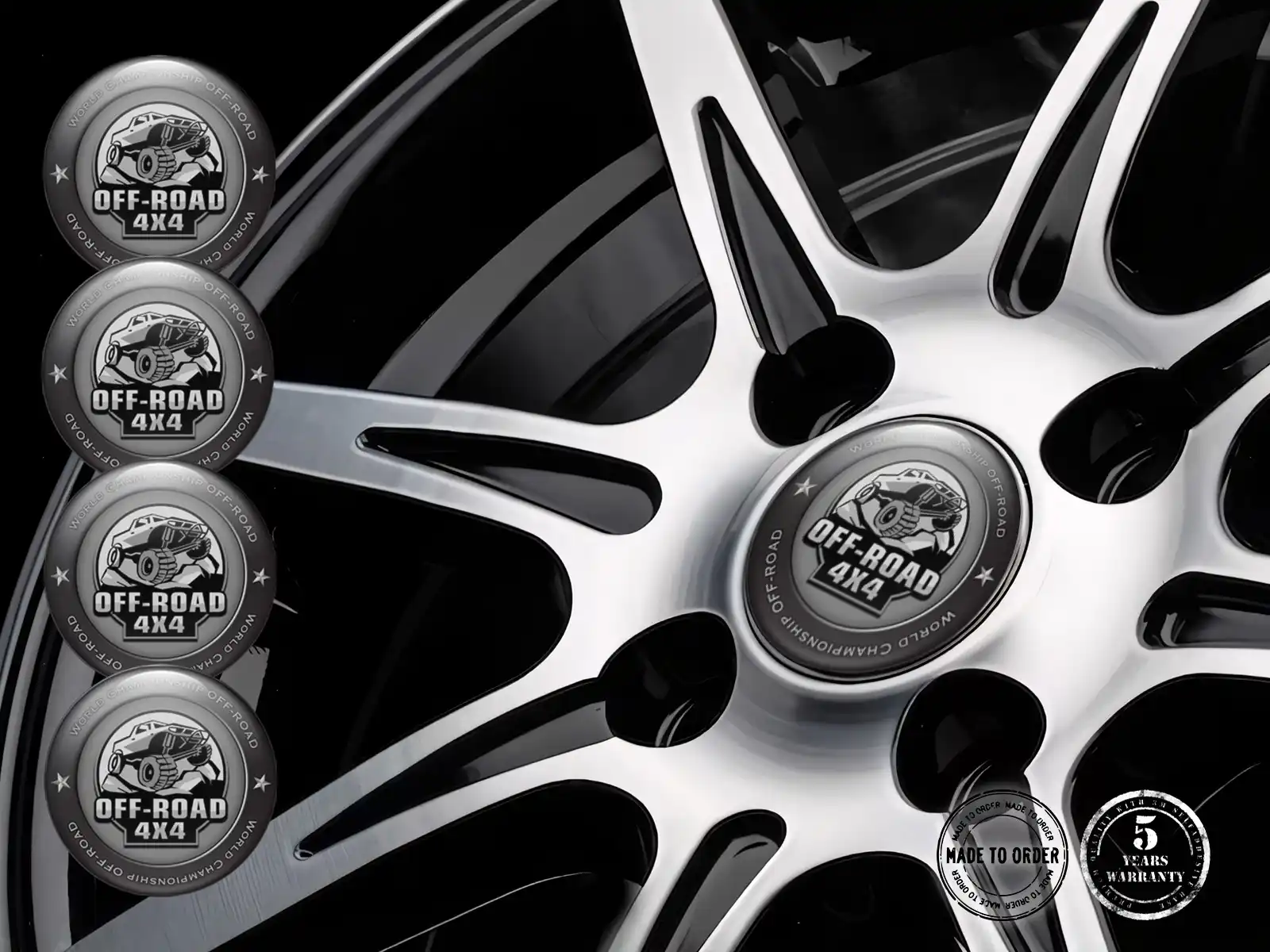 Wheel badge Luxury Design High-End Stickers for Vehicles